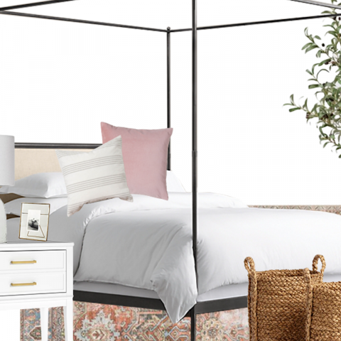 iron canopy bed sale