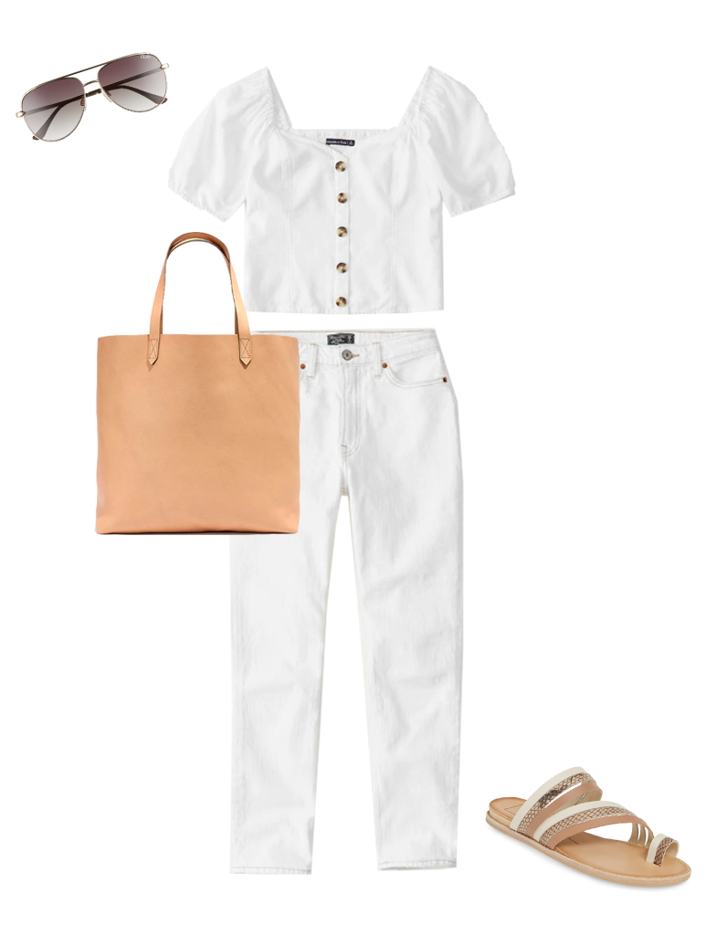 White Outfits You'll Be Wearing All Summer | The Everygirl