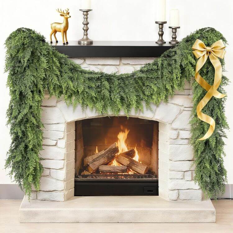 Faux Pine Garland