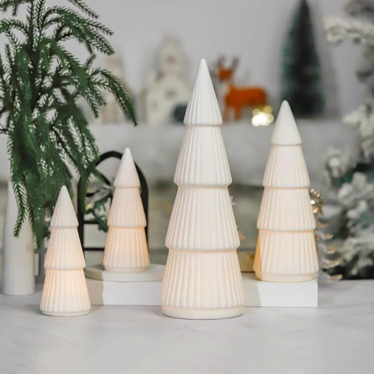Ceramic Christmas Tree Lights