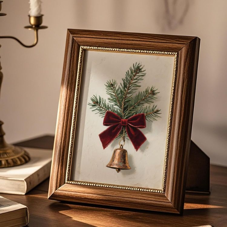 Christmas Bell Wall Art Print