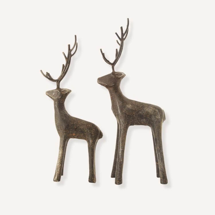 Cast-Iron Standing Deer