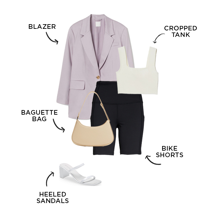 10 Tips for Styling Bike Shorts with a Blazer - Dona Jo Fitness