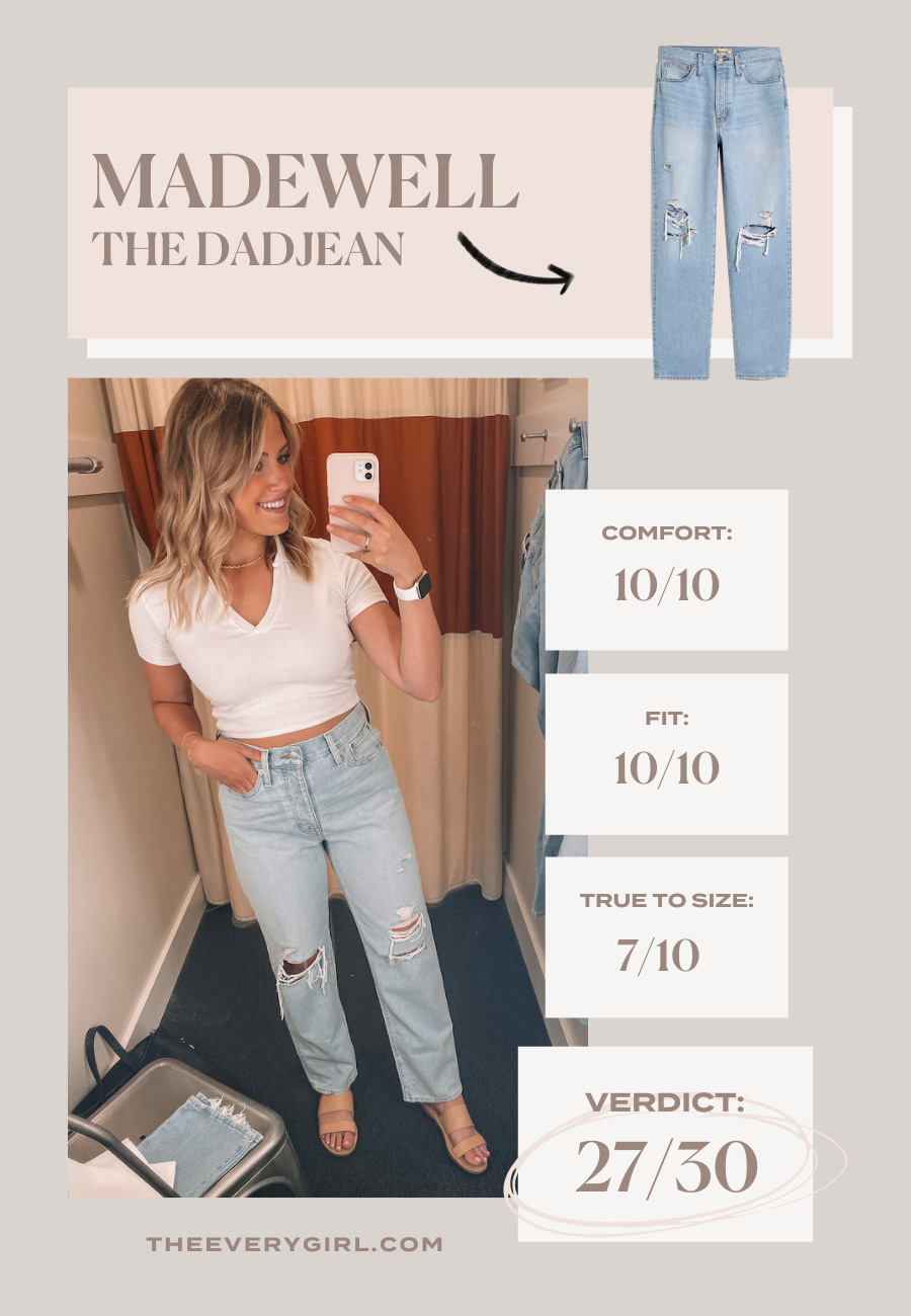 Madewell the best sale dad jean