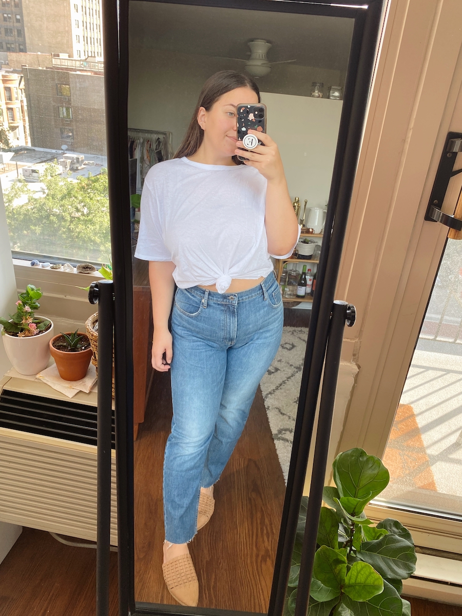 Everlane Reviews: The Curvy '90s Cheeky Jean, Organic Cotton