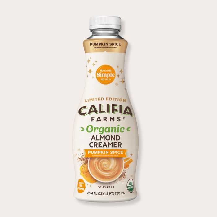 Organic Pumpkin Spice Almond Creamer