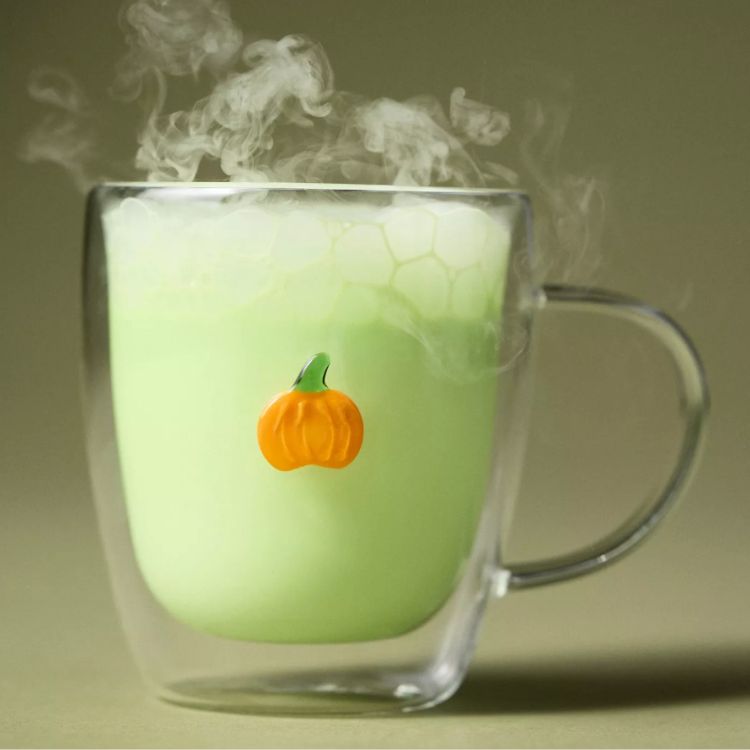Pumpkin Glass Mug