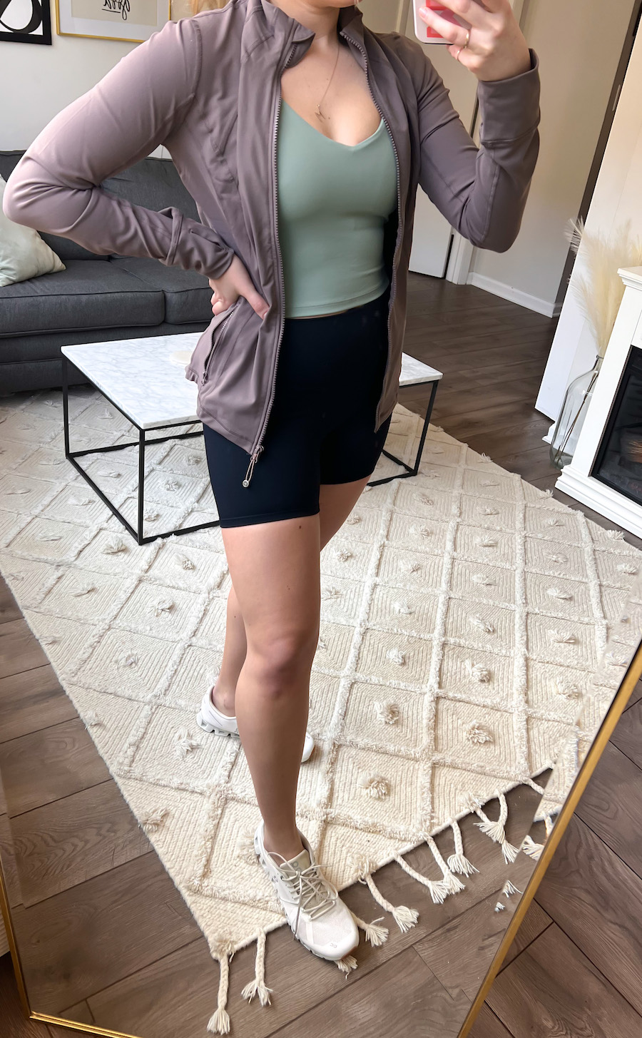 lululemon biker shorts dupe