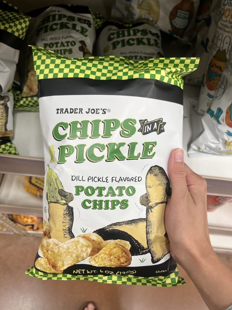 trader joe's pickle chips