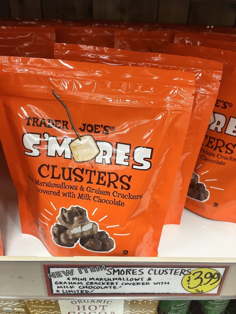 trader joe's s'mores clusters