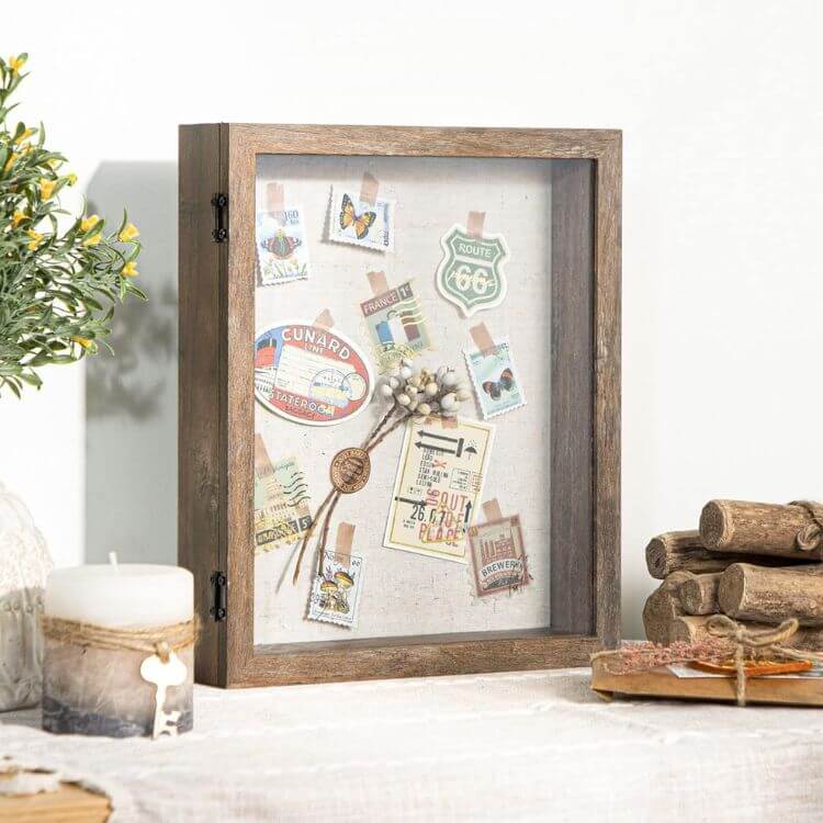 Shadow Box Frame with Linen Back