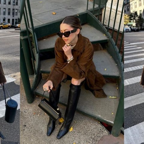 how to style knee-high boots