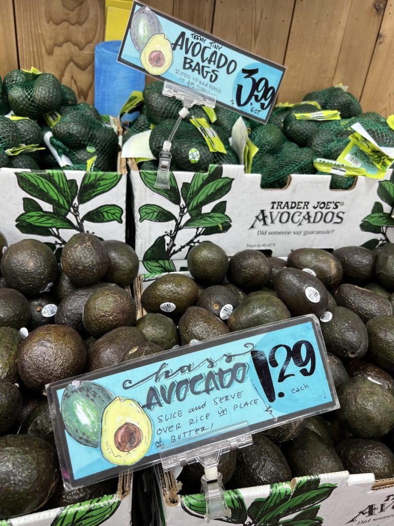 trader joe's avocados