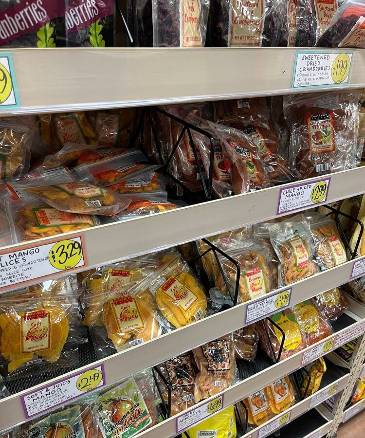 trader joe's dried fruit