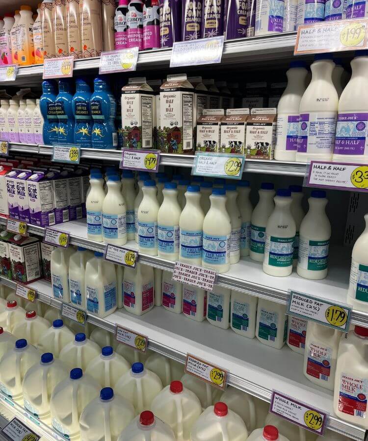 trader joe's milk