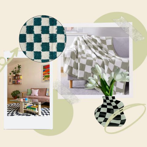 checkered decor