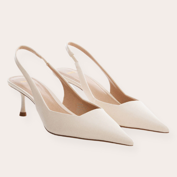 Pointed Slingback Heels