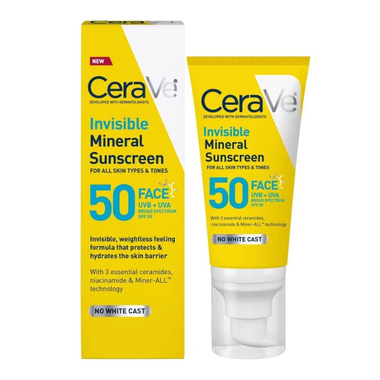 Invisible Mineral Face Sunscreen
