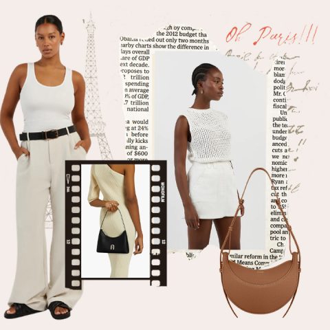 fashion pieces, on Paris magazine clippings