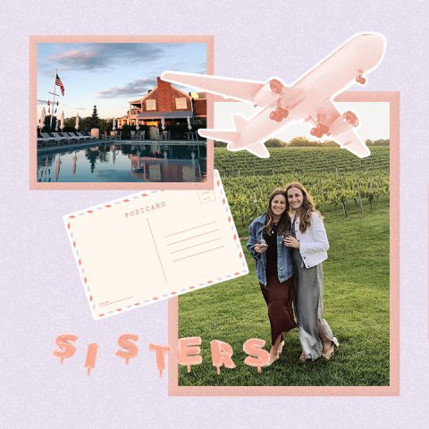 photos, plane, postcard & balloons
