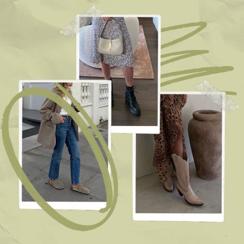 Examples of women using the Tiktok shoe theory