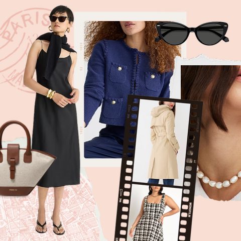 Parisian inspired clothing items