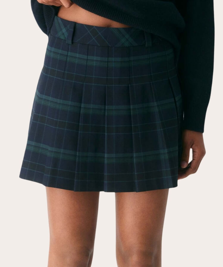 High-Waisted Micro Skirt