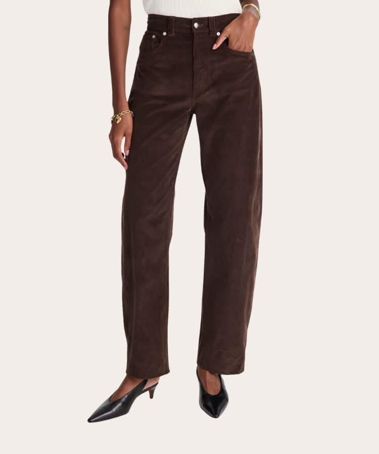 Corduroy Balloon Pants