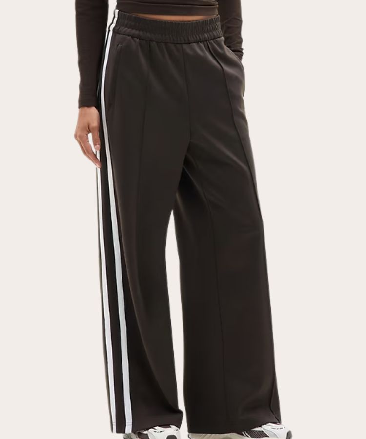 Wide Leg Track Pant