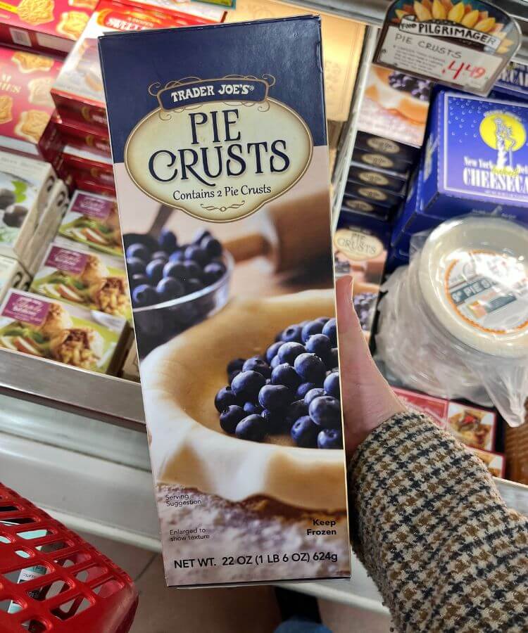 trader joe's thanksgiving items pie crust