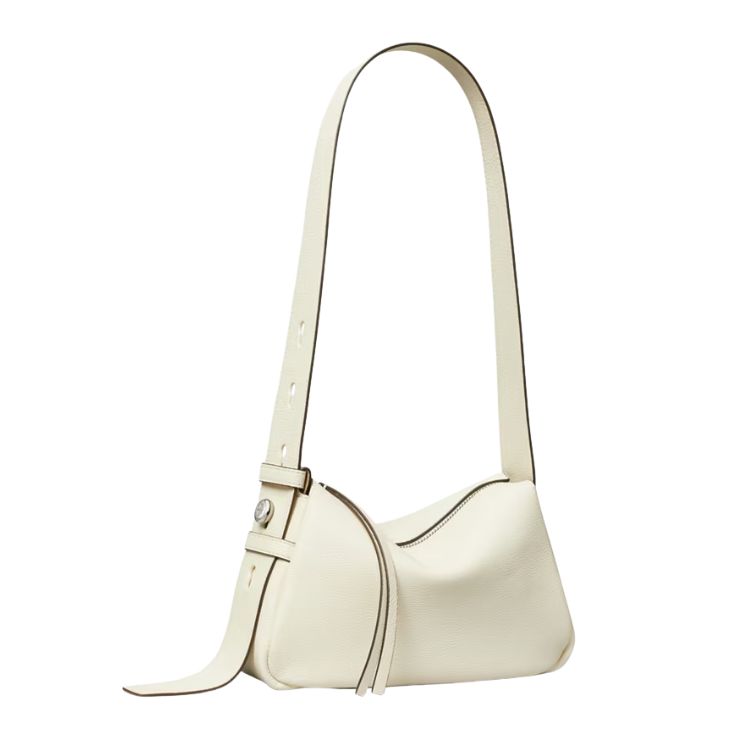 cream shoulder bag
