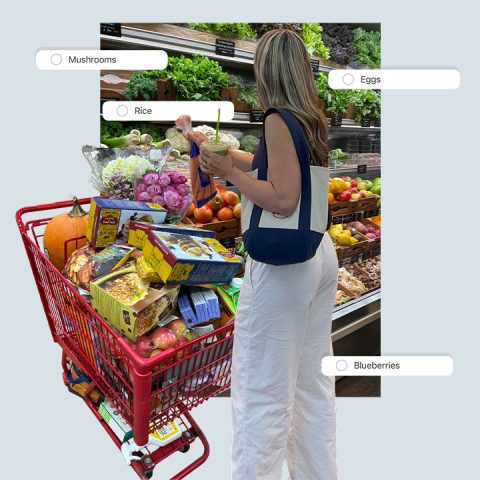 6-to-1 grocery shopping
