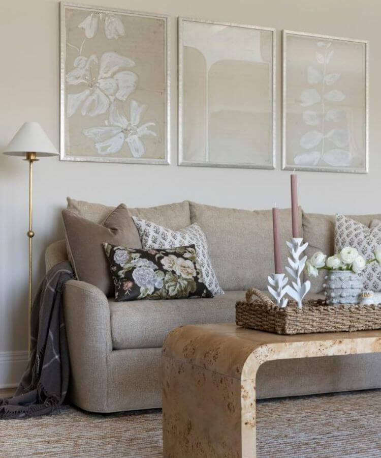 gray sofa