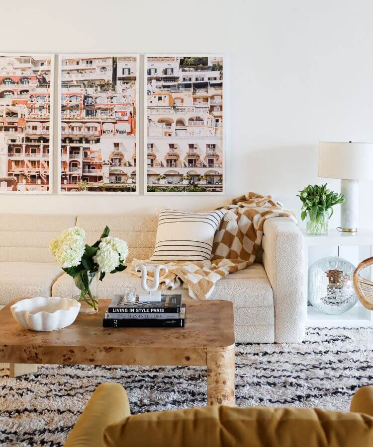 boucle sofa