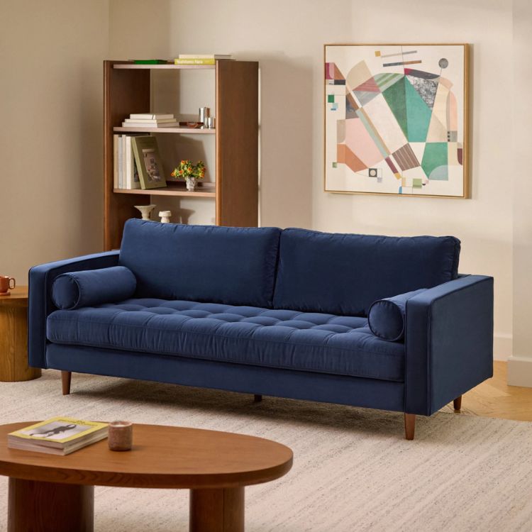Sven Tufted Velvet Sofa