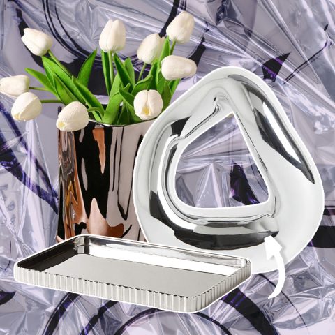 Silver decor, the new brass