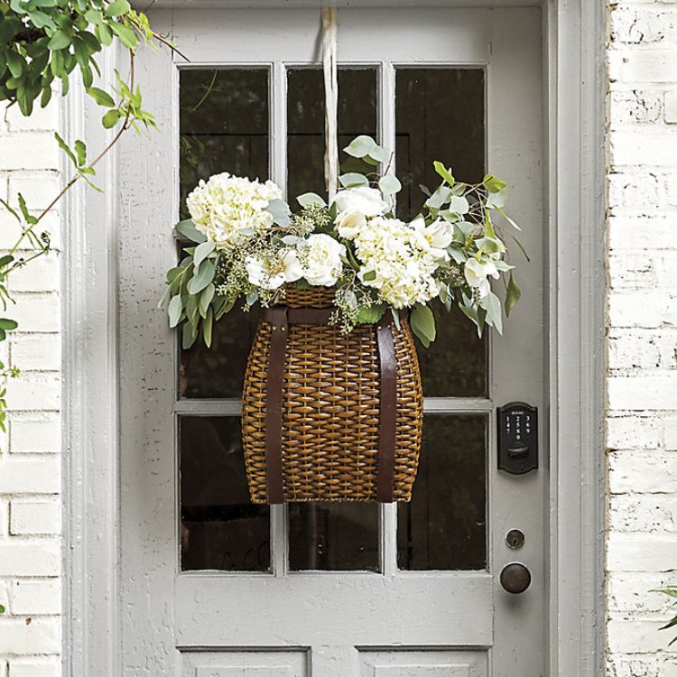 Hanging Front Door Basket
