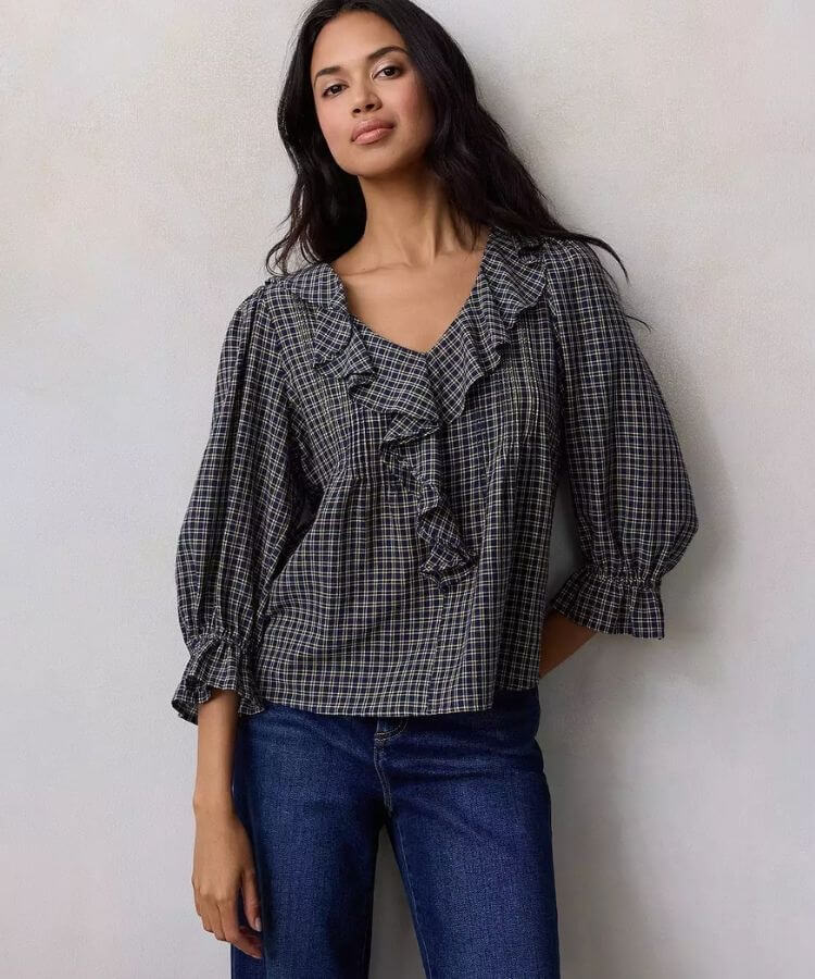 Ruffle Blouse