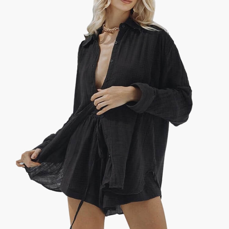 Two-Piece Button Down Set