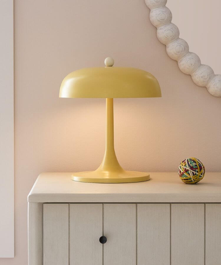 butter yellow home decor trend