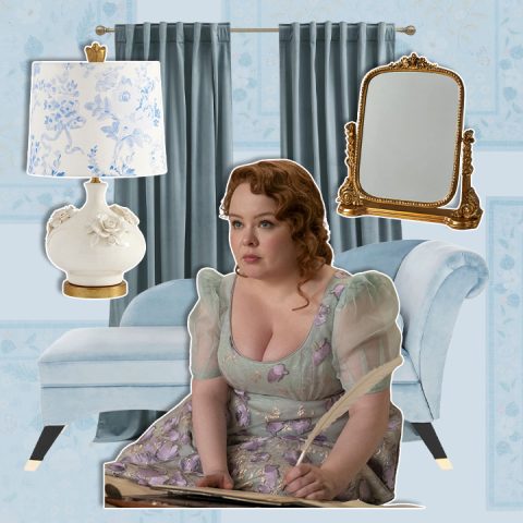 bridgerton-inspired home decor