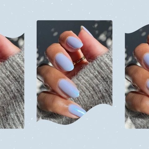 milky nail ideas