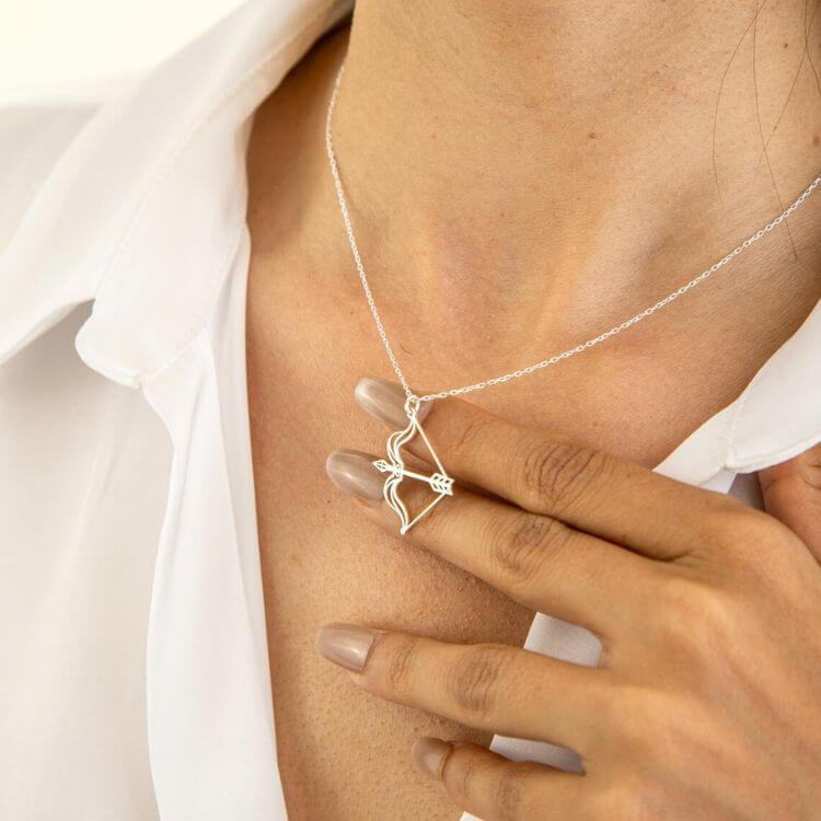 Bow And Arrow Necklace