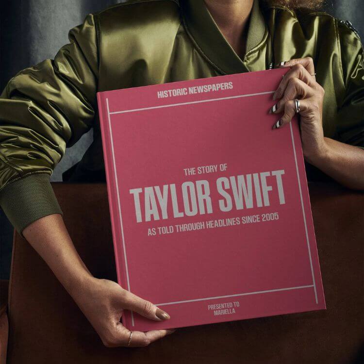 Taylor Swift Newspaper Storybook