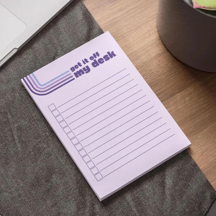 "Lavender Haze" Notepad