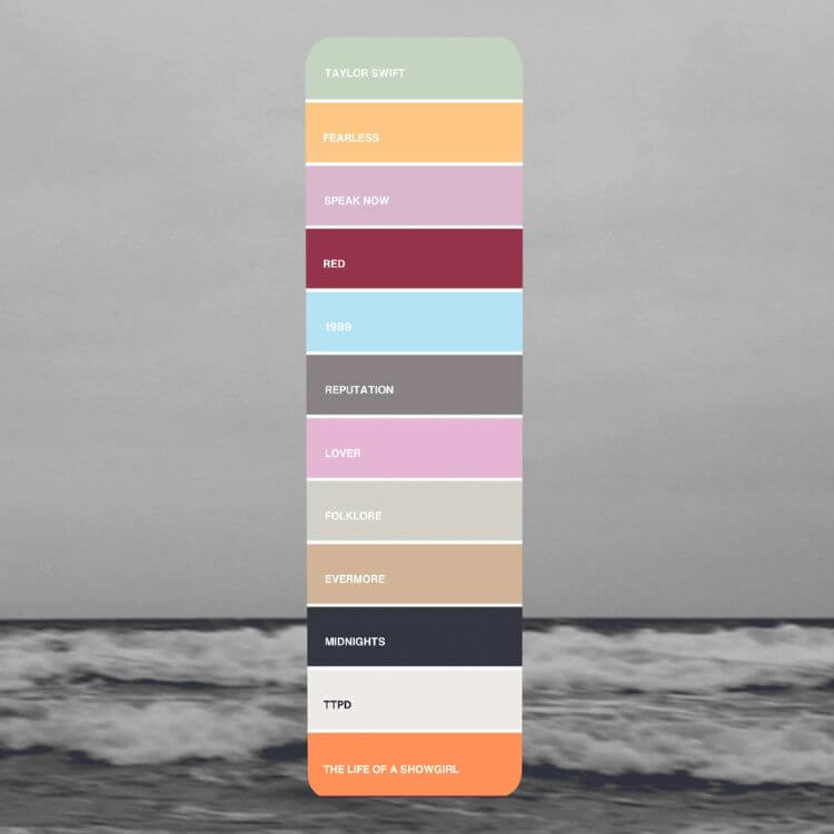 Eras Paint-Swatch Bookmark
