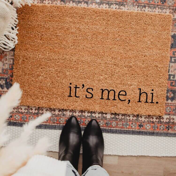 "Anti-Hero" Doormat 