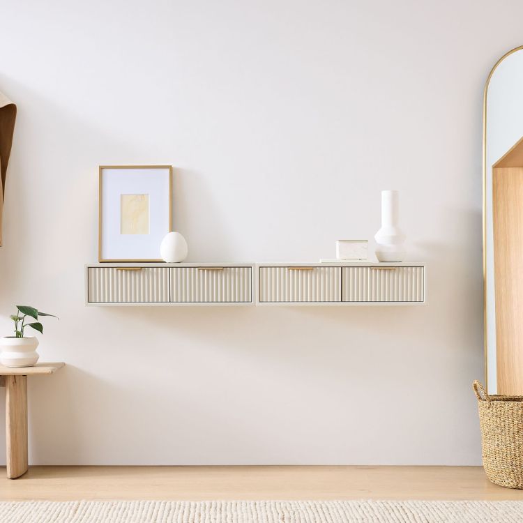 Floating Shelf Drawers