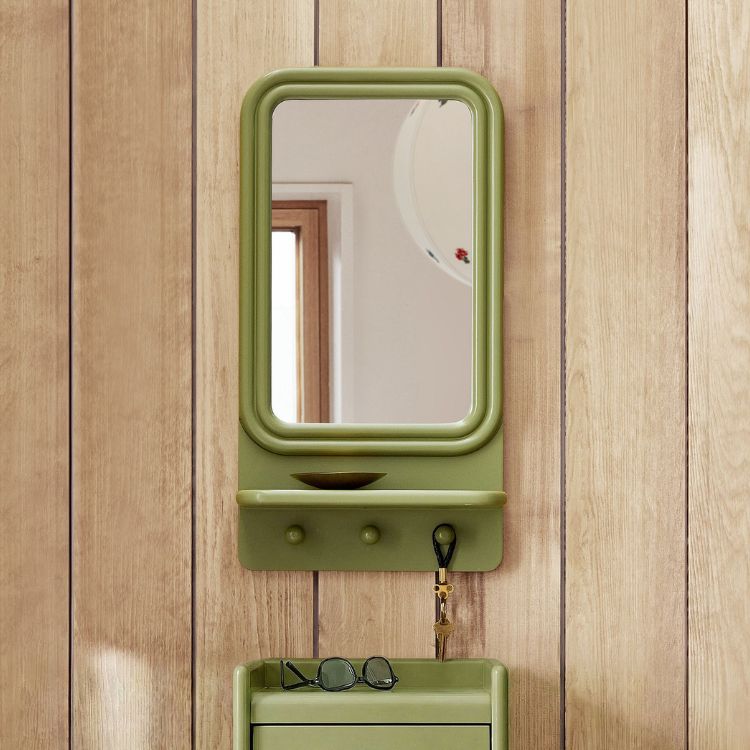 Lacquer Entryway Mirror