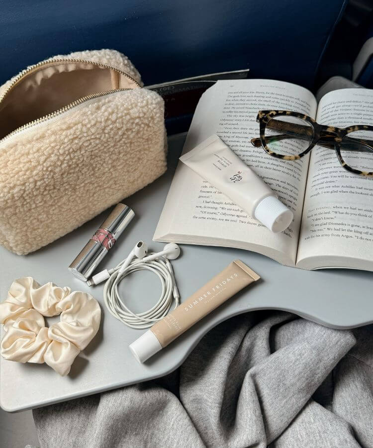 in flight travel hacks